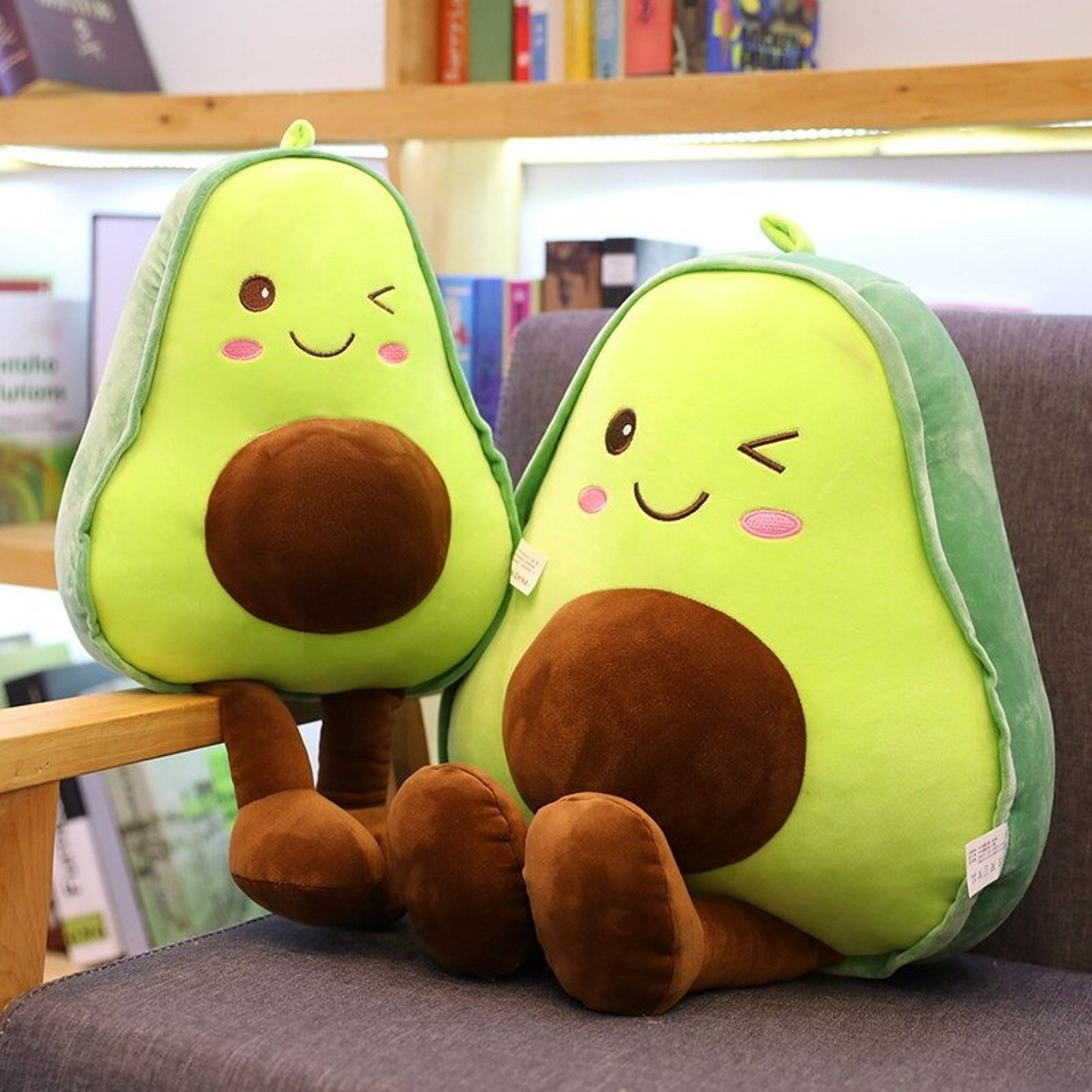 3085cm Avocado Plush Toys Cute Avocado Pillow/Cushion Kawaii Etsy