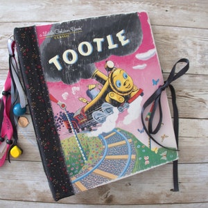 Little Golden Book Junk Journal-Tootle