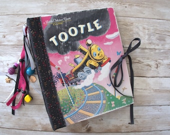 Little Golden Book Junk Journal-Tootle