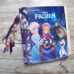Frozen Little Golden Book Junk Journal