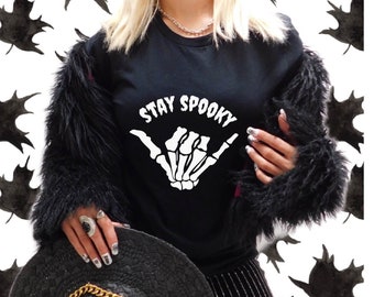 Stay Spooky Shirt, Halloween Shirt, Stay Spooky Halloween Shirt, Skeletons Spooky Halloween Shirt, Halloween Party Shirt, Skeleton Shirt,