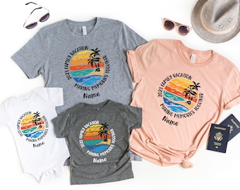 Familien Urlaub Shirt: Passendes Gruppen Travel Tee