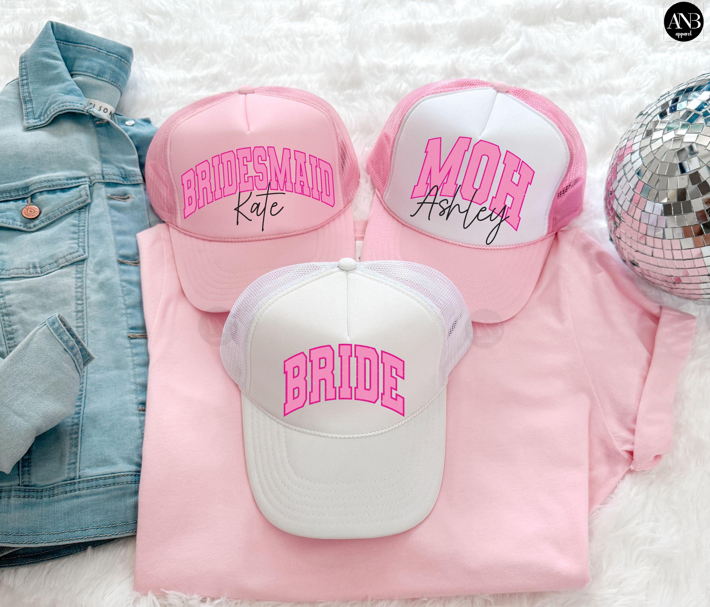 Custom Bride Trucker Hat: Bachelorette Party Favors 