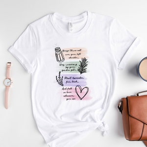 Practical Magic Quote Shirt, Salt Rosemary Lavender Love Shirt, Sally Quote Shirt, Practical Magic Women&#39;s Shirt, Love Whenever You Can
