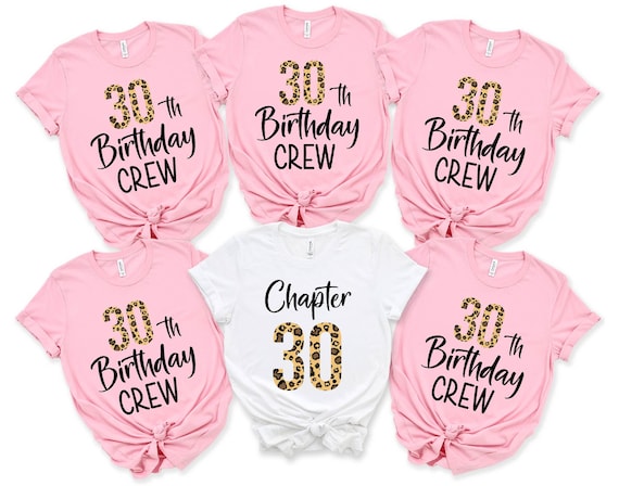 Shirts for hotsell 30th birthday