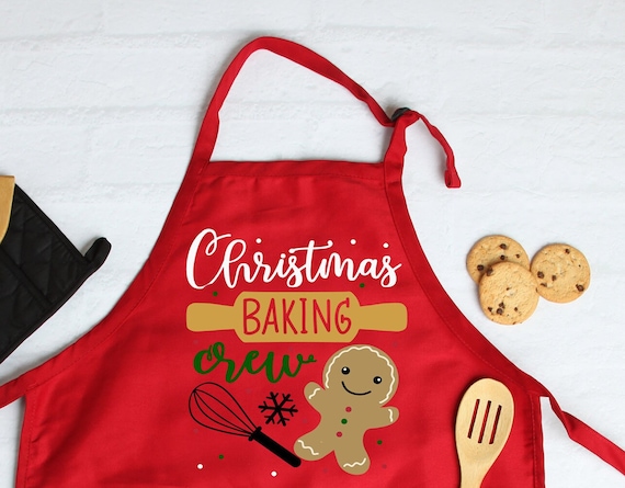 Christmas Baking Crew Apron: Holiday Cookie Gift