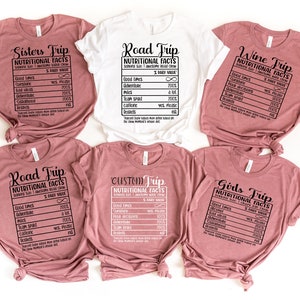 SisterTrip Nutritional Facts , Sisters Trip, Bestie Trip, Road Trip, Wine Trip, Custom Nutrition Fact ,girls weekend .girls vacation