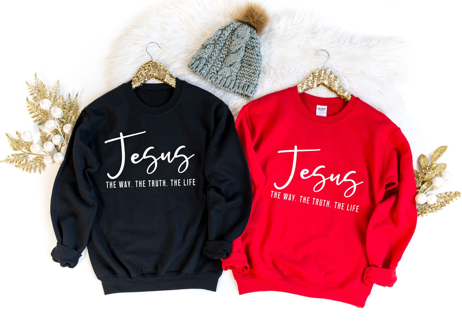 Jesus Sweatshirt Christian Sweatshirt Jesus the Way the Etsy