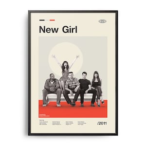VINTAGE INSPIRED Movie Print, Retro Movie Poster, Midcentury Modern, Retro TV Show Poster, Minimal Movie Art, Best Movies of All Time, Art
