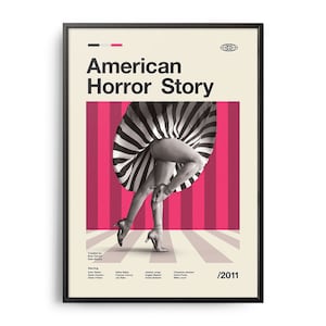 VINTAGE INSPIRED Movie Print, Retro Movie Poster, Midcentury Modern, Retro TV Show Poster, Minimal Movie Art, Best Movies of All Time, Art