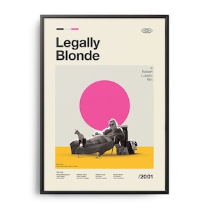 VINTAGE INSPIRED Movie Print, Retro Movie Poster, Midcentury Modern, Retro TV Show Poster, Minimal Movie Art, Best Movies of All Time, Art