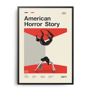 VINTAGE INSPIRED Movie Print, Retro Movie Poster, Midcentury Modern, Retro TV Show Poster, Minimal Movie Art, Best Movies of All Time, Art