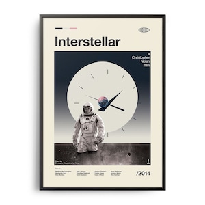 VINTAGE INSPIRED Movie Print, Retro Movie Poster, Midcentury Modern, Retro TV Show Poster, Minimal Movie Art, Best Movies of All Time, Art