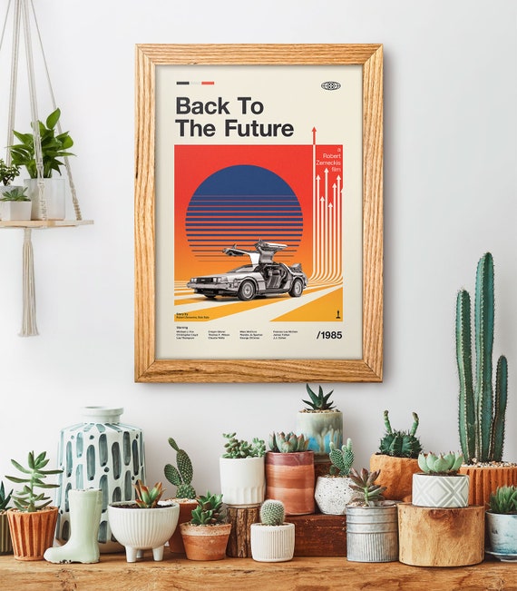 VINTAGE INSPIRED Movie Print, Retro Movie Poster, Midcentury