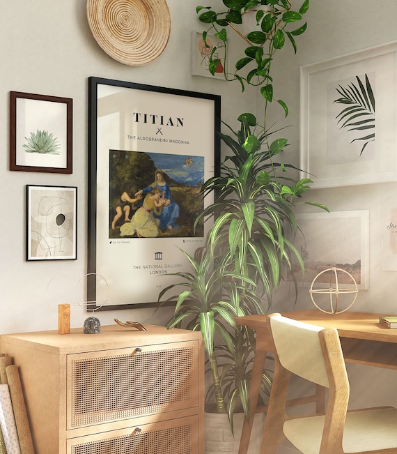 ティツィアーノ・アルドブランディーニ作「聖母」ミッドセンチュリー