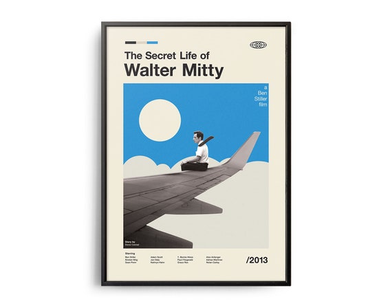 ヴィンテージ風映画プリント、レトロ映画ポスター、ミッドセンチュリー