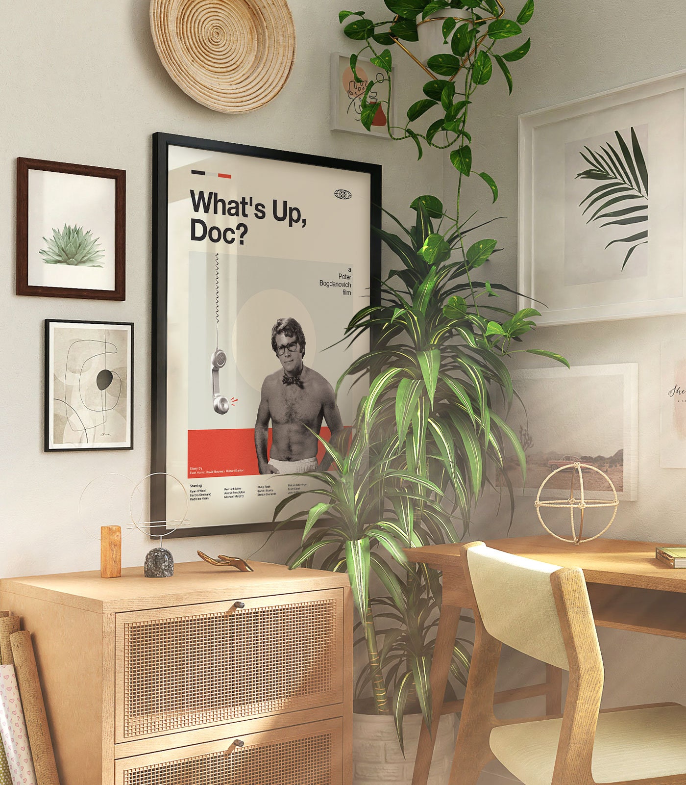『5年保証』 Retro Print, Movie INSPIRED VINTAGE Movie Midcentury Poster, テープ・マスキングテープ