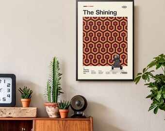 ヴィンテージ風映画プリント、レトロ映画ポスター、ミッドセンチュリー