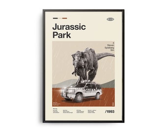 VINTAGE INSPIRED Movie Print, Retro Movie Poster, Midcentury Modern, Retro TV Show Poster, Minimal Movie Art, Best Movies of All Time, Art