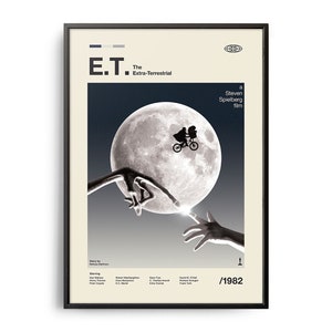 VINTAGE INSPIRED Movie Print, Retro Movie Poster, Midcentury Modern, Retro TV Show Poster, Minimal Movie Art, Best Movies of All Time, Art