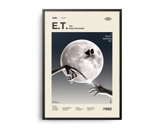et ポスター 日本 E T THE EXTRA-TERRESTRIAL 日本語版 映画チラシ E T