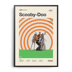 VINTAGE INSPIRED Movie Print, Retro Movie Poster, Midcentury Modern, Retro TV Show Poster, Minimal Movie Art, Best Movies of All Time, Art