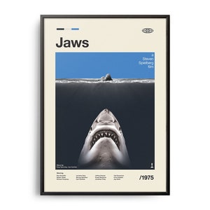 VINTAGE INSPIRED Movie Print, Retro Movie Poster, Midcentury Modern, Retro TV Show Poster, Minimal Movie Art, Best Movies of All Time, Art