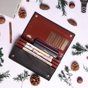 Porte-documents de voyage personnalisé, Porte-cartes d'embarquement pour passeport familial, Porte-documents personnalisé pour organiseur de voyage, Cadeau pour la fête des pères