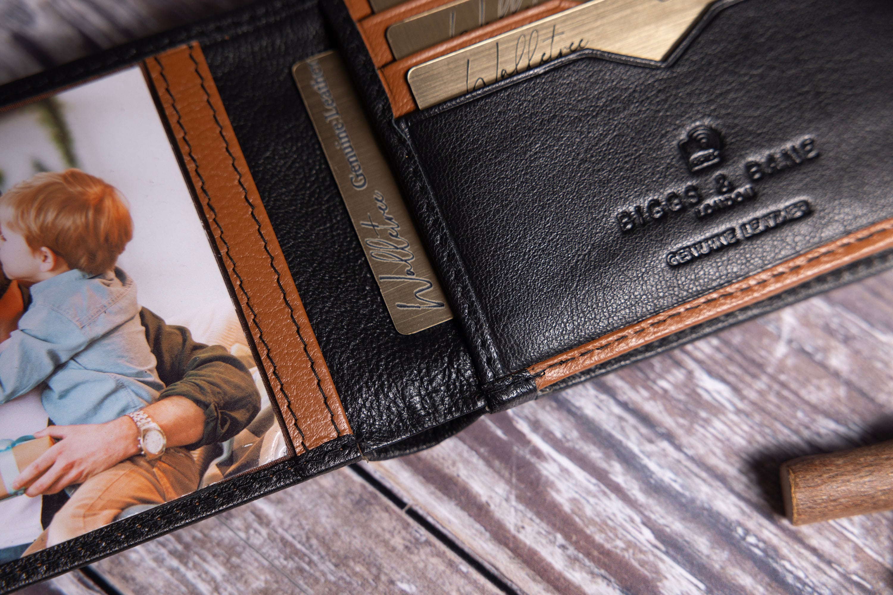 Portafoglio Da Uomo Personalizzato Con Incisione - Foto 4