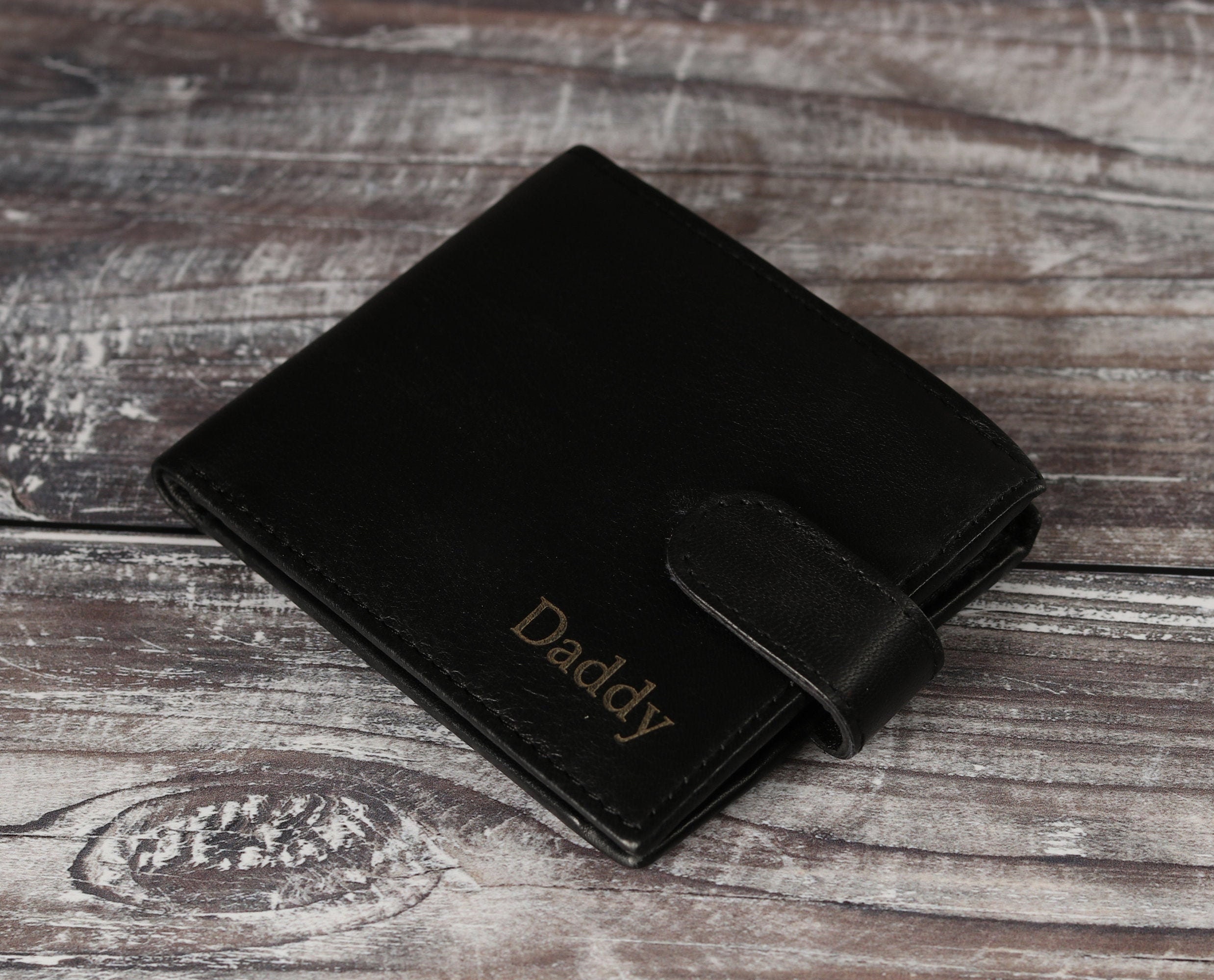 RUGGEDGIFTS Personalized Money Clip, Christmas Gifts For Him, Custom  Leather Money Clip, Leather Wallet For Men, Customizable Money Clip, Card  Holder