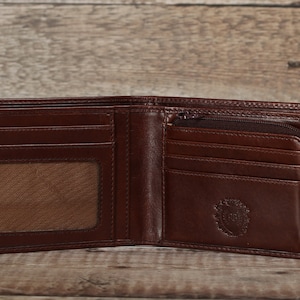Personalised Engraved Wallet, Men's Wallet, Engraved Wallet, Leather Wallet, Custom Wallet, Boyfriend Gift for Him, Men, Father's Day Gift