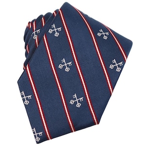 Keys of St. Peter Silk Necktie – Catholic Religious Gift