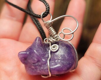 Unique Stone Pendant - Etsy