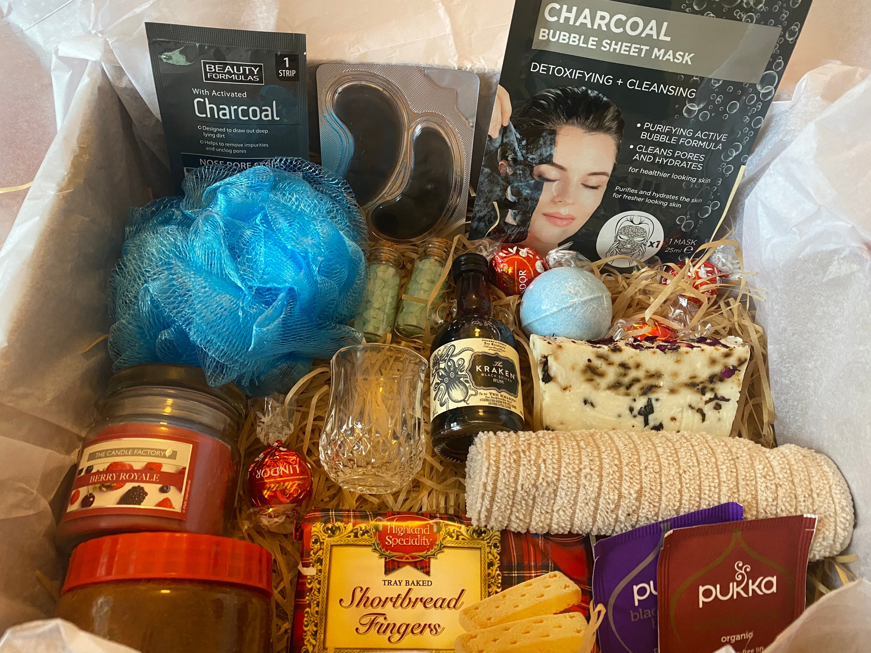 Mens luxury spa / relaxation hamper Etsy