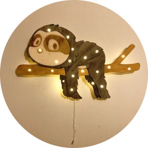 Sloth lamp children's light night light