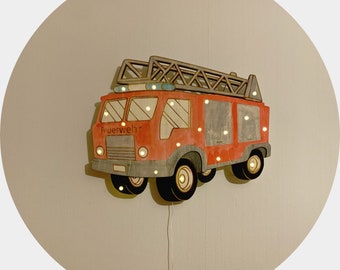 Feuerwehr Kinderlampe Schlummerlicht