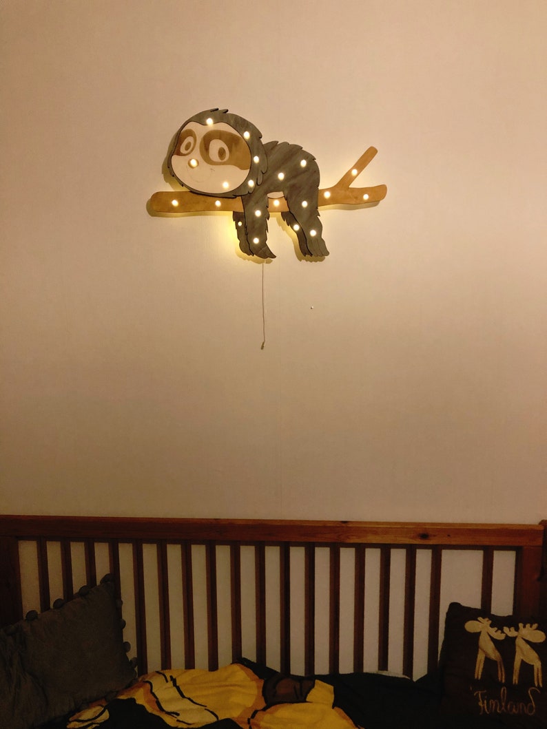 Faultierlampe Kinderlicht Nachtlicht zdjęcie 2