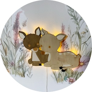 Rehkitzlampe Nachtlicht Kinderlampe