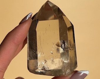Natural Citrine Tower from Brazil #CT16