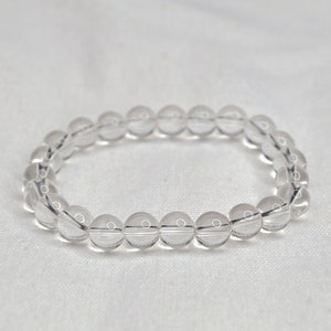 Clear Quartz 8mm Bracelet