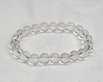 Clear Quartz 8mm Bracelet