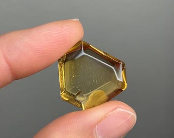 Zambia Citrine Hexagon #2