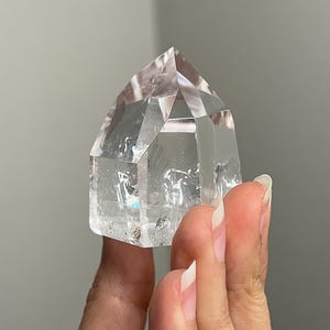 Semi Polished Lemurian Quartz Tower #6