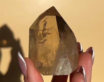 Natural Citrine Tower from Brazil #CT23