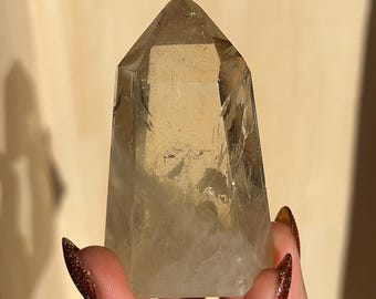 Natural Citrine Tower from Brazil #CT9