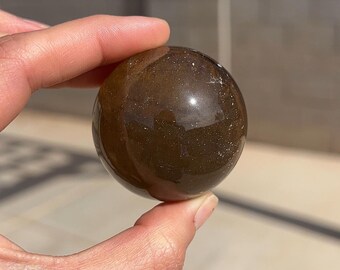 Smokey Citrine Sphere from Brazil #1