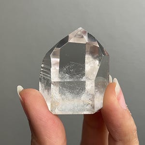 Mini Semi Polished Lemurian Quartz Tower #14