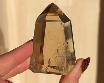 Natural Citrine Tower from Brazil #CT11