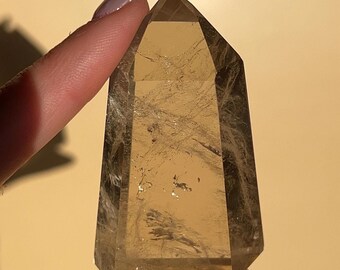 Natural Citrine Tower from Brazil #CT24