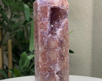 Berry Pink Amethyst Tower